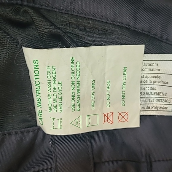 Obermeyer Snow Pants Women's sz 2 Black Method Shell Ski/Snowboard Pants - Picture 11 of 16